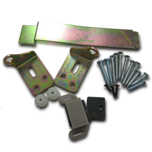 4100 Aluminum Overlay Hardware Set