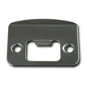 Chrome Ball Knob Latch Plate